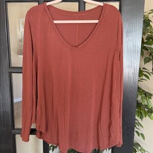 Lululemon Nulu relaxed-fit yoga long sleeve shirt